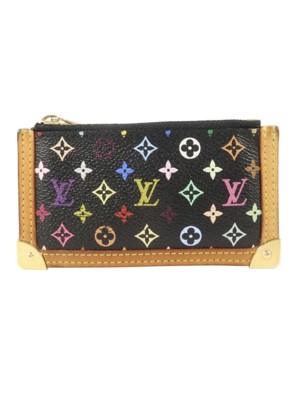Louis Vuitton Black Multicolor Key Cles
